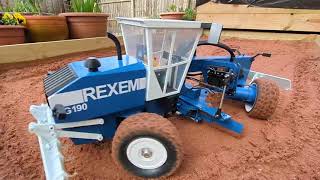 improvements to radio control motor grader 4x4x4