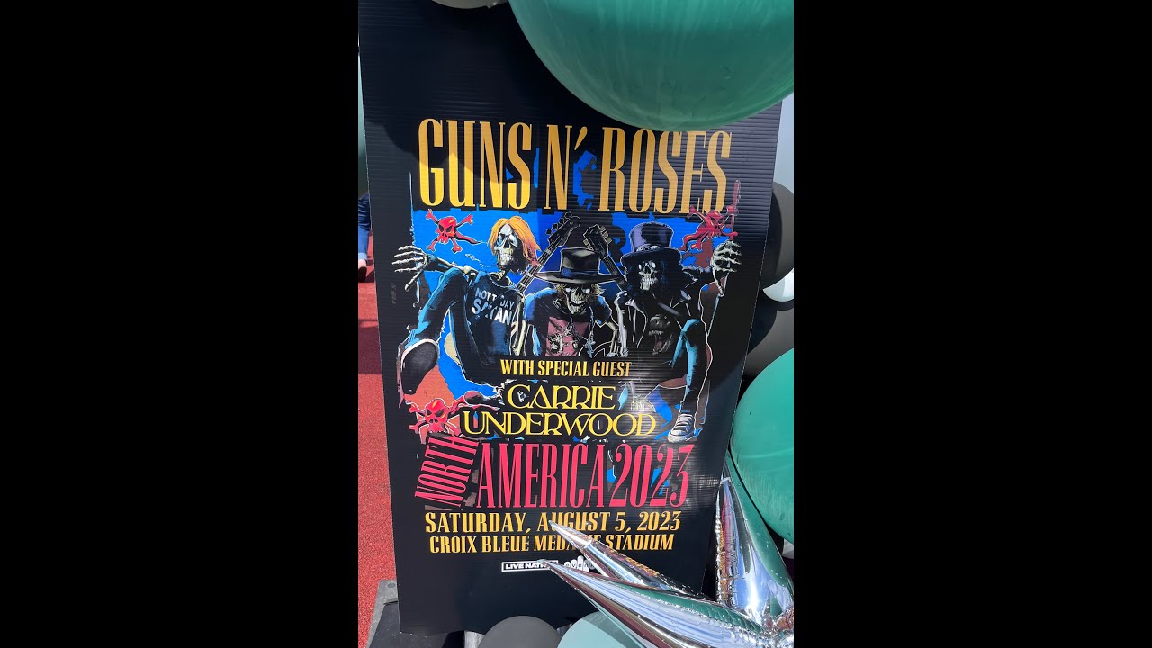 Guns N Roses with Carrie underwood. Moncton, New Brunswick, Canada ...