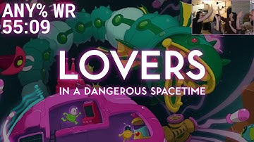 Lovers in a Dangerous Spacetime: World Record in 55:09 (Four Players)
