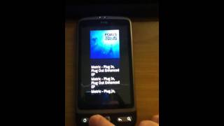 Mobile HCI Project of coverflow like music player.
