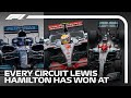 Every Circuit Where Lewis Hamilton Has Won A Grand Prix