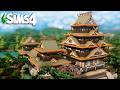JAPANESE CASTLE (NO CC) - The Sims 4 Relaxing Speed Build