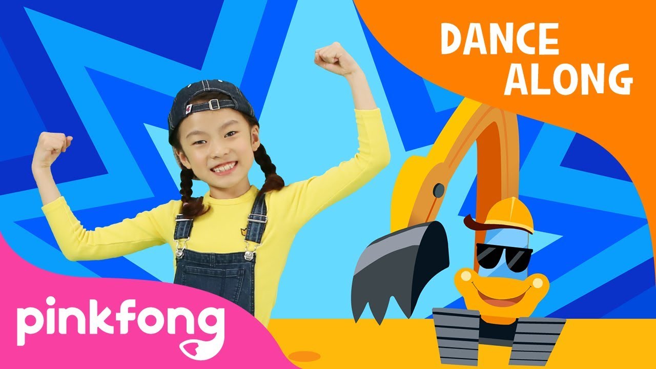 Dig It Up Excavator | Dance Along | Animal Song | Pinkfong Songs for Children