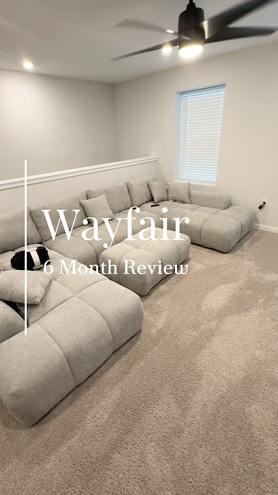 My Honest Review..#Wayfair #Wayfaircreator #Wayfairfinds #Homedecor#Modernsectional #Modernfurniture