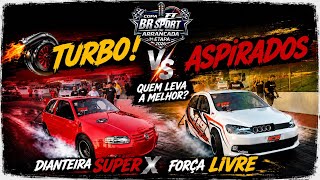 Aspidados Vs Turbo! Quem leva a melhor? Dianteira Super X Força Livre.