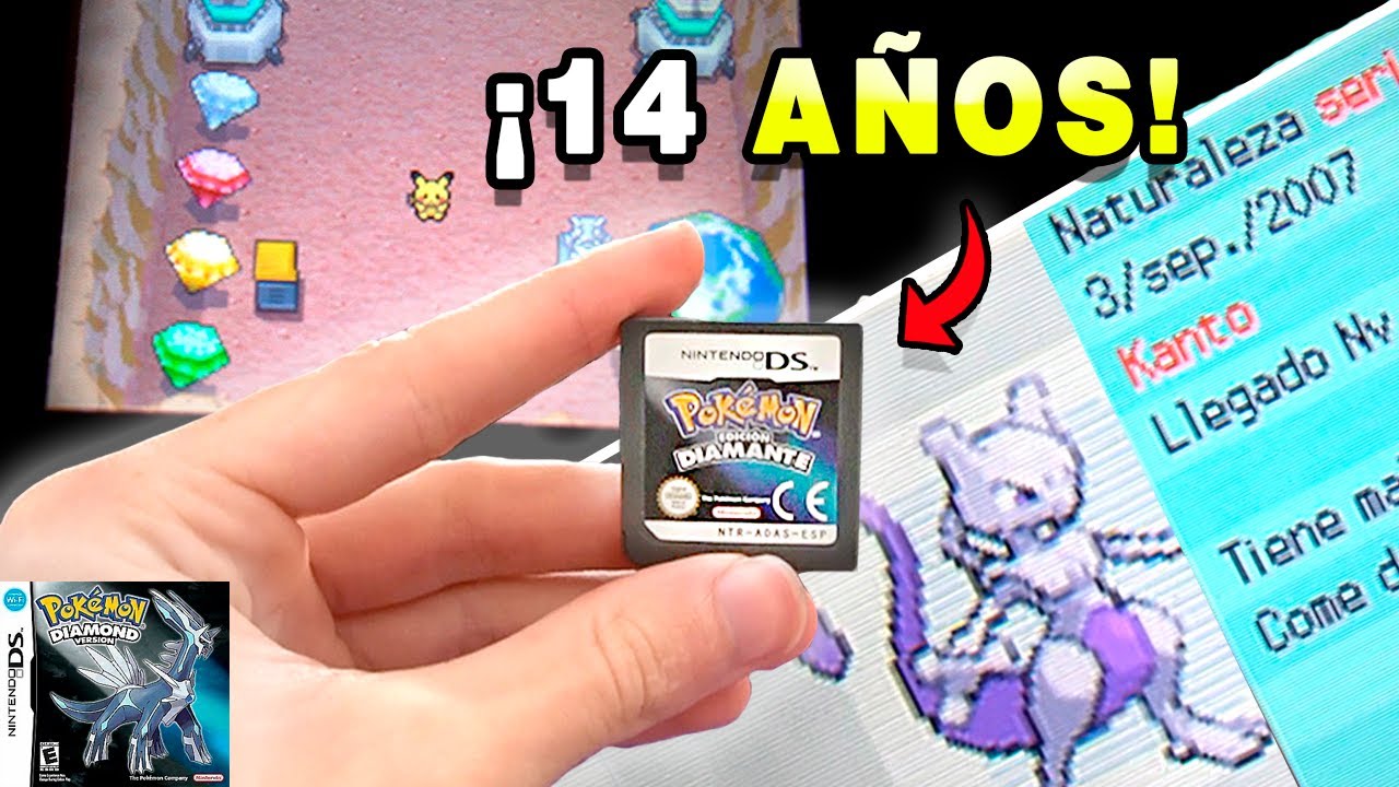 ✨ ¿Qué Hay en mi PARTIDA de POKÉMON DIAMANTE de hace 14 años?