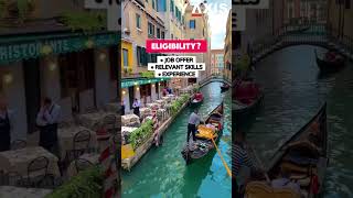 Italy Work Visa – Eligibility, Requirements &amp; Visa Process Explained!