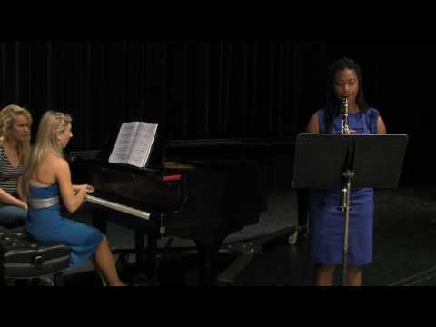 Tanitra Flenaugh and Natalia Kartashova play Weber...