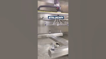 Intelligently manufacture the future of painting · 5-axis automatic spraying machine  #machine