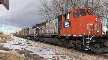 Railfanning the BNSF Front Range Sub, Ft BNSF 7695 + NS leader, BNSF H1 Leader and Hornshows
