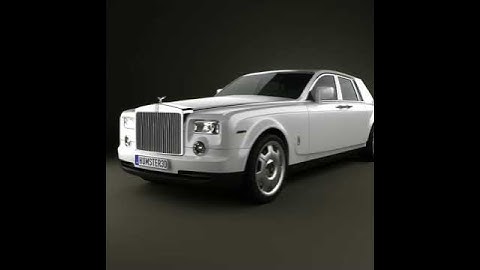 3D Model of Rolls-Royce Phantom 2011 Review
