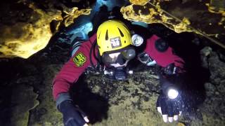 Сайдмаунт (sidemount) в пещерах. Кейв-дайвинг (cave) во Флориде, США