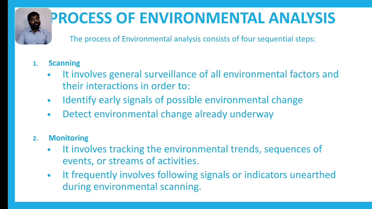 environmental analysis คือ  Update New  Impact and Process of Environment Analysis