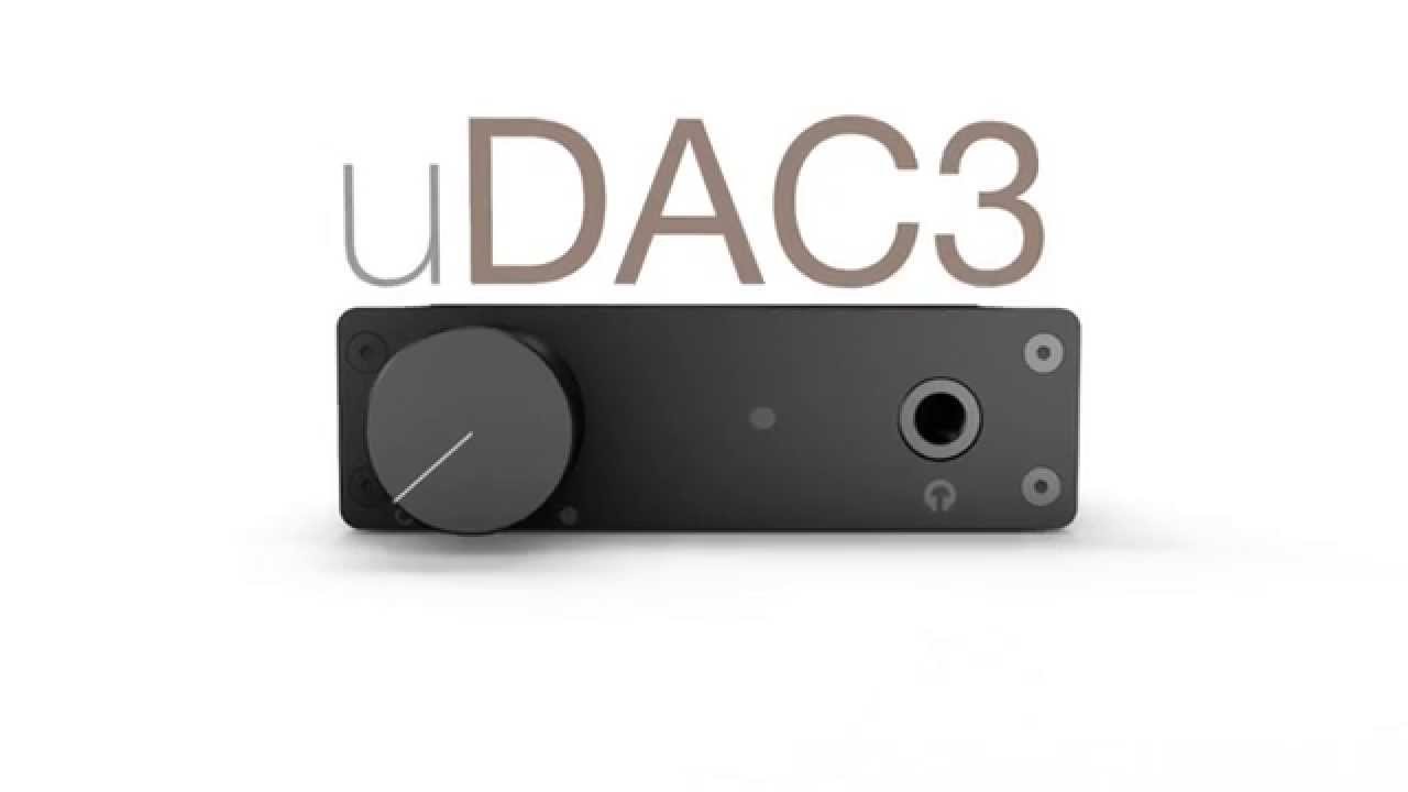 Optoma NuForce uDAC3 (Black/Red/Silver)