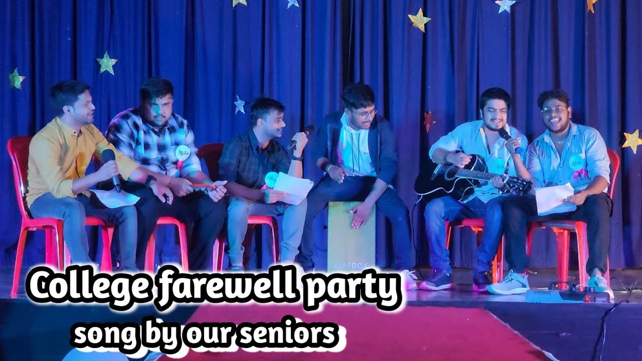 college farewell party | Song by seniors | Bengali song | mix song # ...