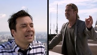 Brad Pitt and Jimmy Fallon Yodel Video!