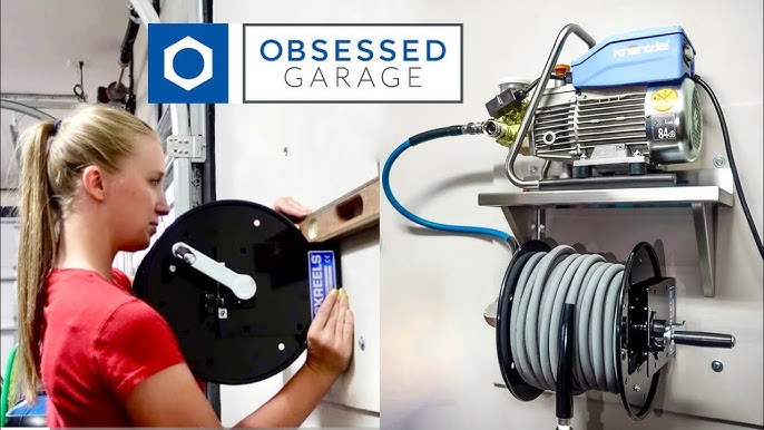 Obsessed Garage Cox Pressure Washer Hose Reel Mount 