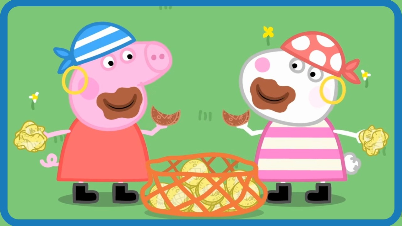 Ready For Sweet Treasure Hunt? 🍫 Peppa Pig Tales | Kids Shows & Cartoons