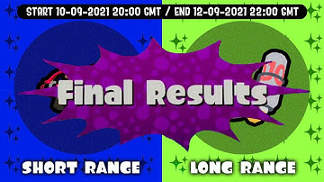 [Splatoon 2] Short Range vs. Long Range Custom Splatfest Results! [Discord Server]