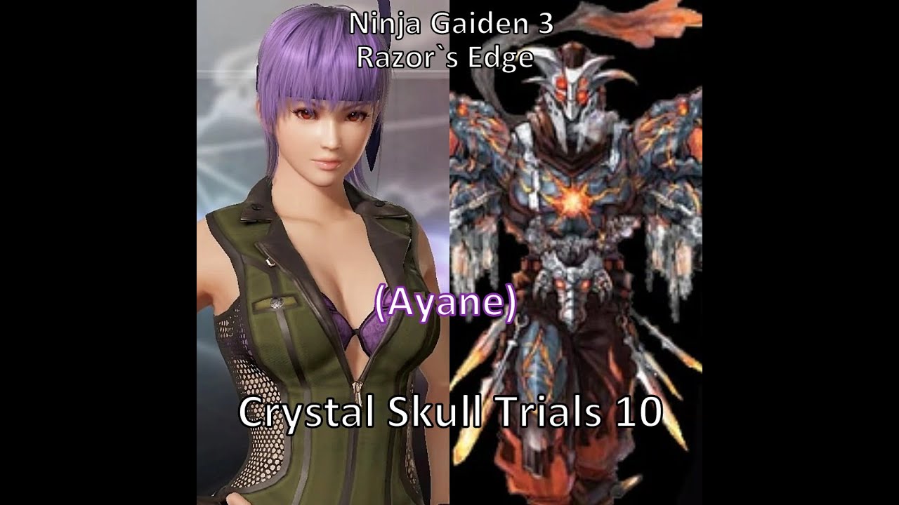 Ninja Gaiden 3 Razor's Edge - Crystal Skull Trials 10 (Ayane)
