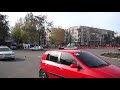 Парад участников автослалома в Краматорске