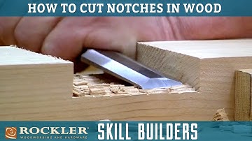 Cutting Notches for Lap Joints with a Circular Saw | Rockler Skill Builders