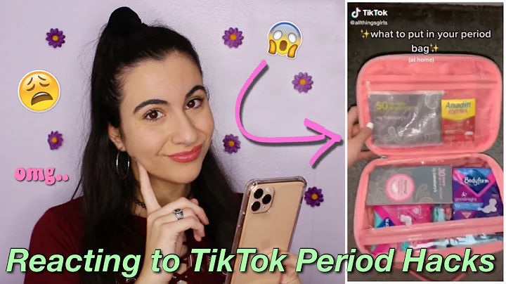 Reacting to TikTok Period Hacks + Tips (do they wo...