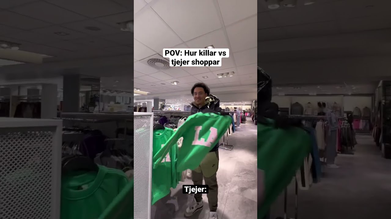 N R Killar Shoppar Vs Tjejer 
