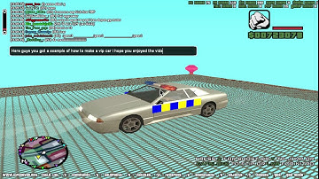 How to make a "Vip" Car in Sa-mp Uif Freeroam Server