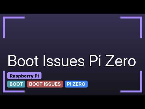 Raspberry Pi: Raspberry pi zero not booting