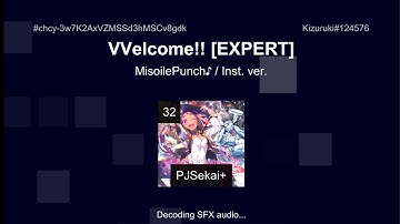 VVelcome!! (MASTER 33) Custom PJSK Chart