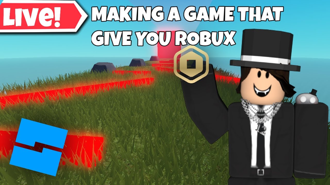 THIS GAME GIVES YOU ROBUX?! (Roblox) 