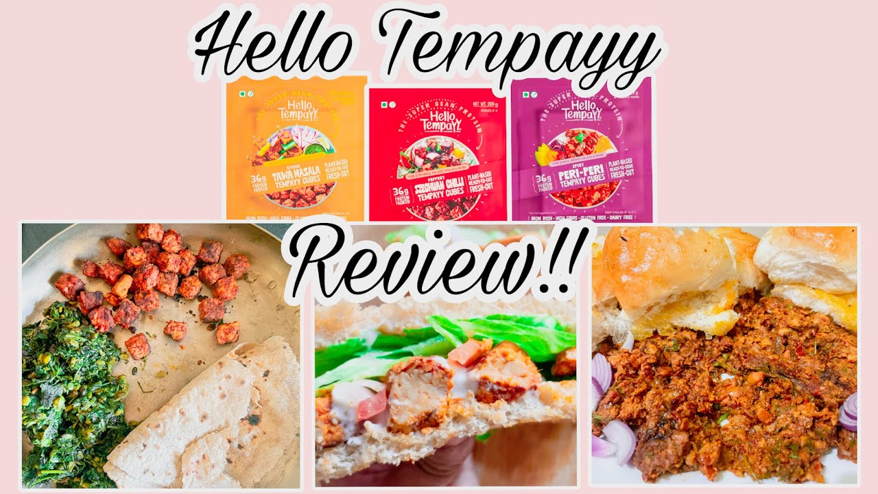 Trying “Tempay” for the first time! 4 simple Recipes & my Honest Review!! 