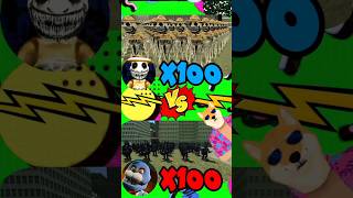 100 ZOO KEAPERS VS 100 BONIES EN #gmod #fnaf #fnafmovie #zoonomaly