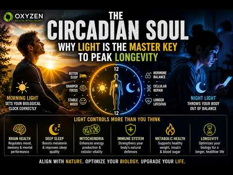 The Circadian Soul  Why Light is the Master Key to Peak Longevity