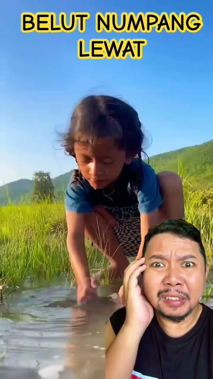 PERMISI BELUT NUMPANG LEWAT!!!?? #survivalskills #shortsfeed #shorts