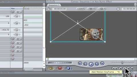 Ken Burns effect in Final Cut Pro
