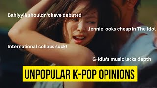 Reacting to UNPOPULAR K-pop Opinions From Reddit