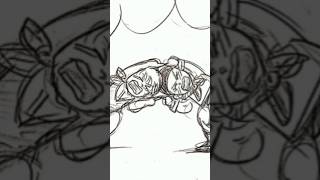 Bulma And Chichi Fusion Drawing