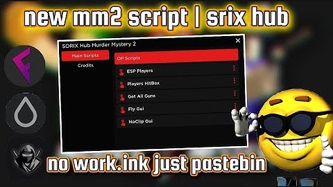 new mm2 op script srix hub | go to pin comment to try the script enjoy