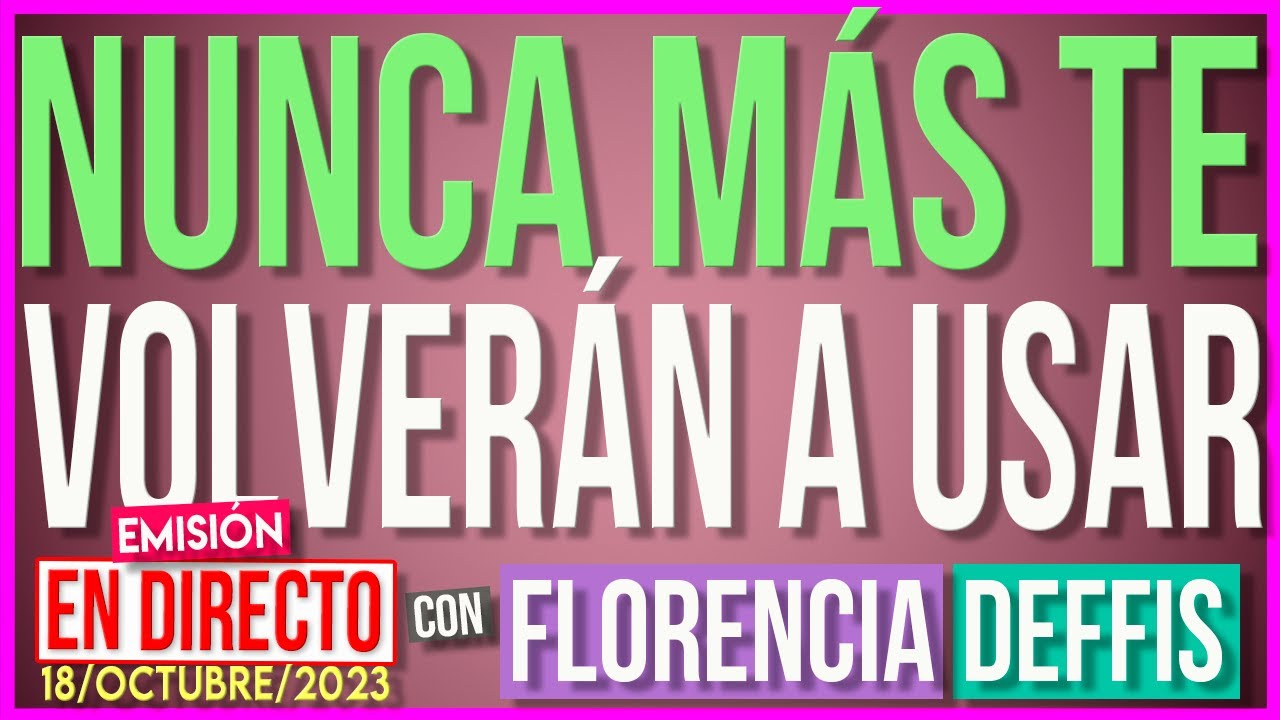 Nunca Más Te Volverán a Usar | Transmisión en Vivo