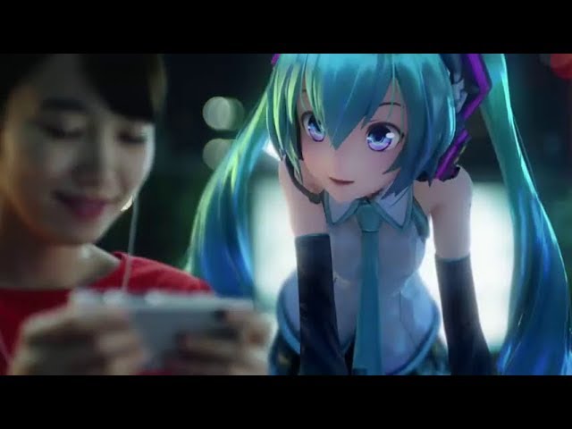 Bang Dream! Girls Band Party! Miku commercial. class=