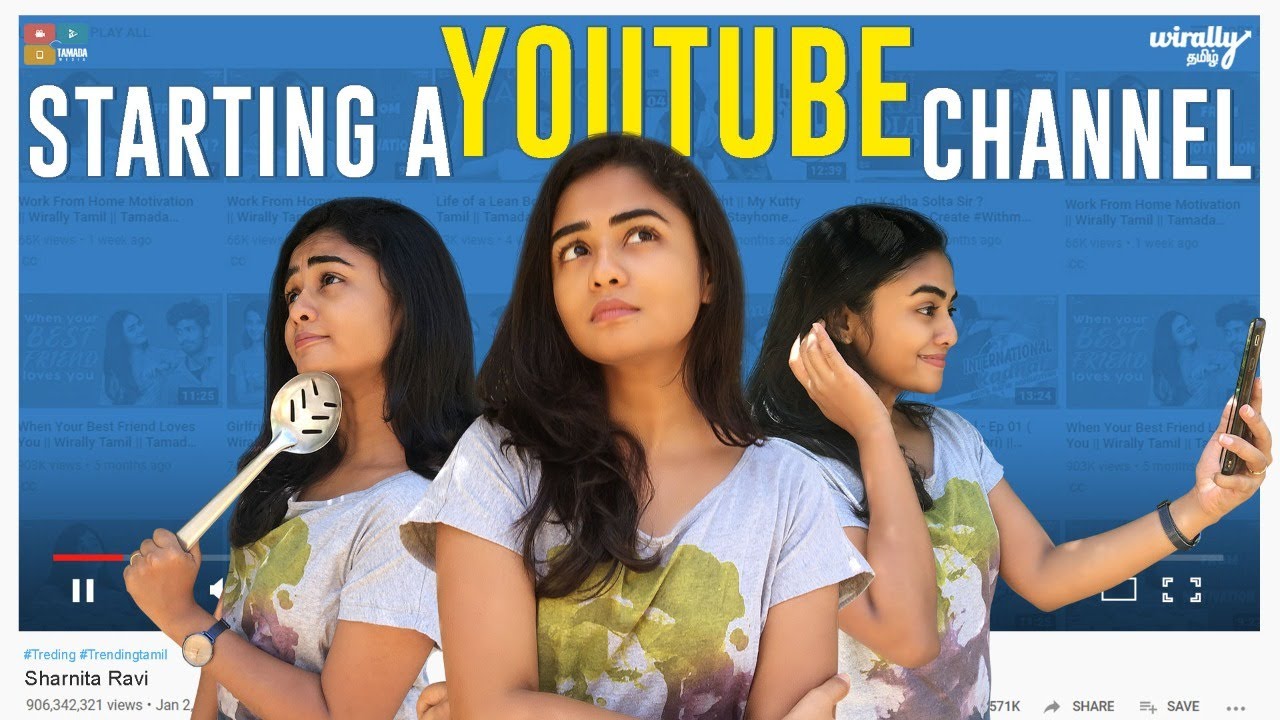 Starting a Youtube Channel || Wirally Tamil || Tamada Media - YouTube