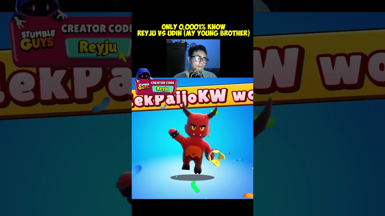 WORLD BEST 1v1 REYJU vs UDIN OLD Stumble Guys 🤯🔥