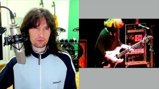 British guitarist reacts to Trey Anastasio's ability to keep total control!