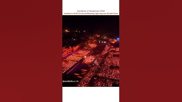 Deepotsav 2025 at Sarayu Ji Ayodhya 🪔 - #shorts #ytshorts #deepotsav #festival #ayodhya #jaishreeram