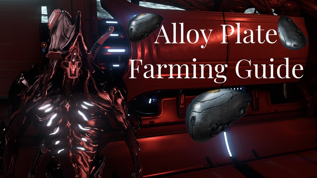 Warframe Alloy Plate Farming Guide (Still Works) YouTube