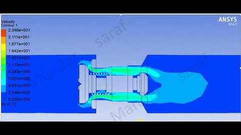 CFD ANALYSIS FSI OF EXCESS FLOW VALVE