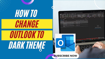 How to Change Outlook to Dark Theme (2022)
