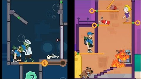 Pull him out (Lev 31-40) all level walkthrough gameplay android,ios (part-4) satisfying & relaxing..